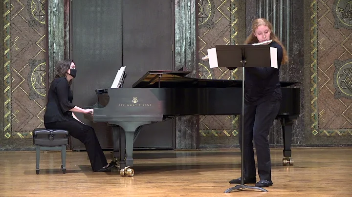 Maria Schmeer, flute with Dr. Nicole Aldrich, piano
