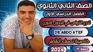 خاصية نصف القطر|الصف الثاني الثانوي|الترم الاول|شرح جديد|2024???