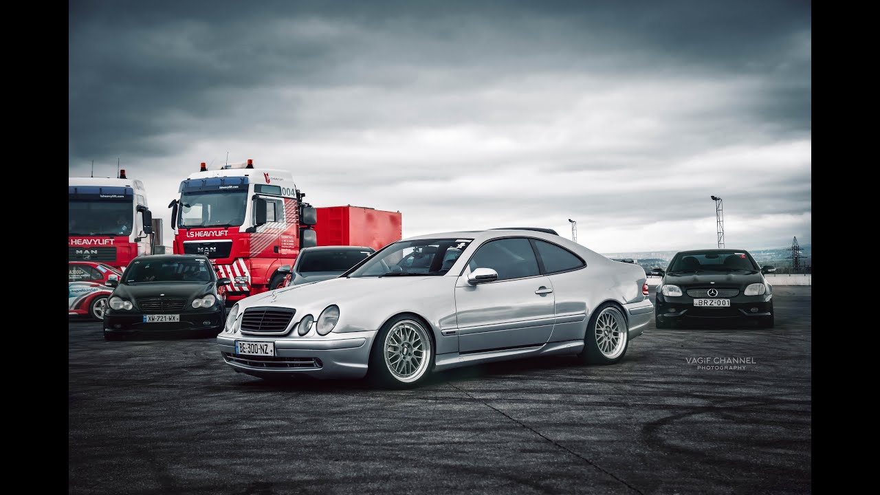 CLK55 Kompressor Drag Race - YouTube Gocha909