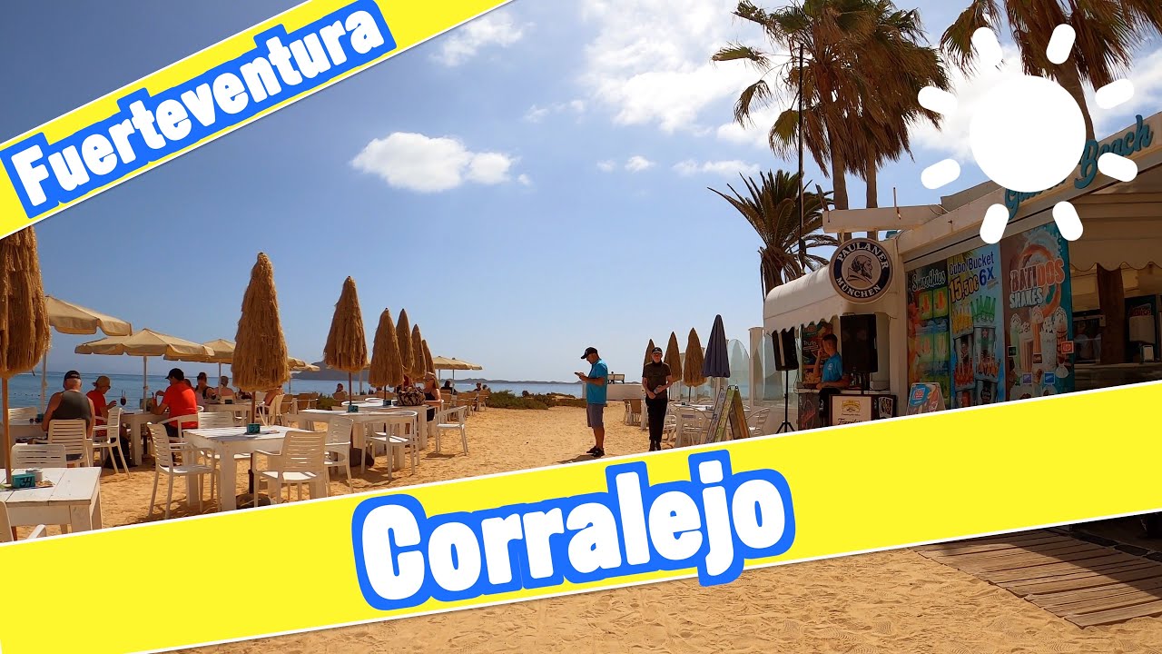 Corralejo Fuerteventura Spain Beach and resort YouTube