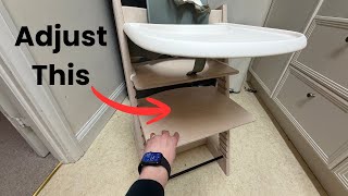 How To Adjust Footrest On Stokke Tripp Trapp