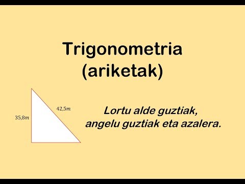 Trigonometria ariketa 5