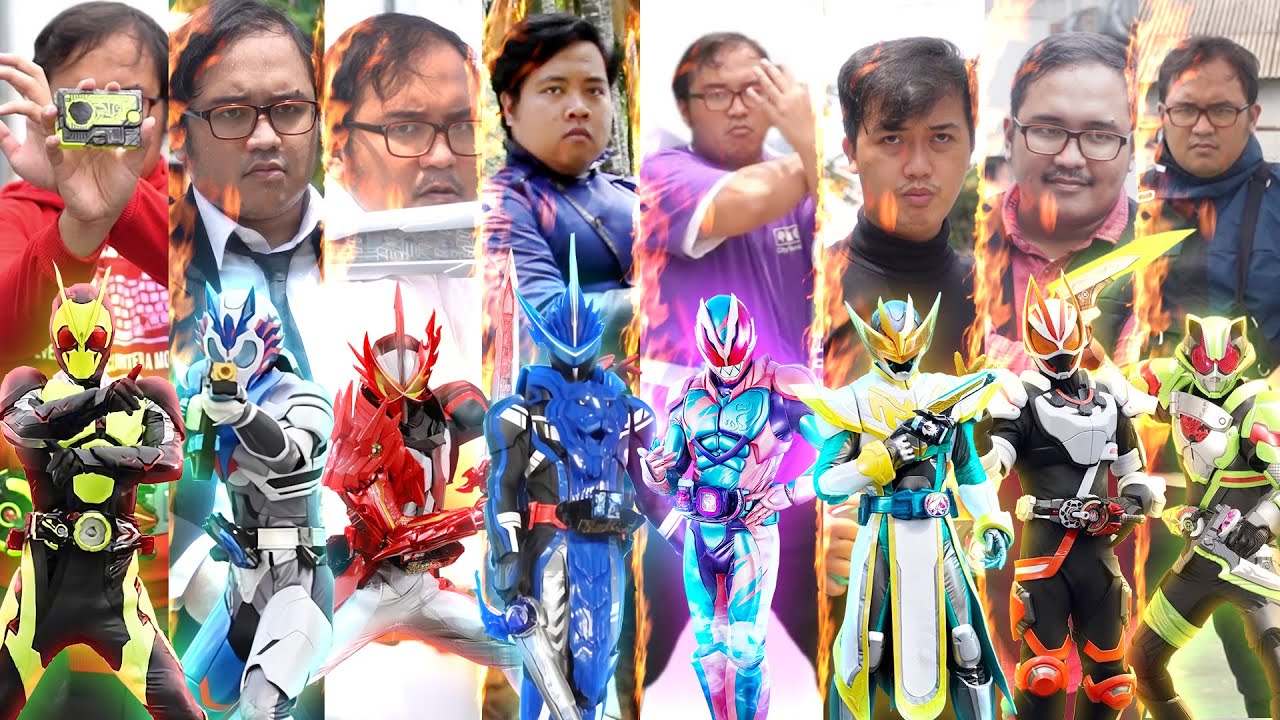 ALL REIWA MAIN & SECONDARY KAMEN RIDER HENSHIN COSPLAY [VFX] !!!