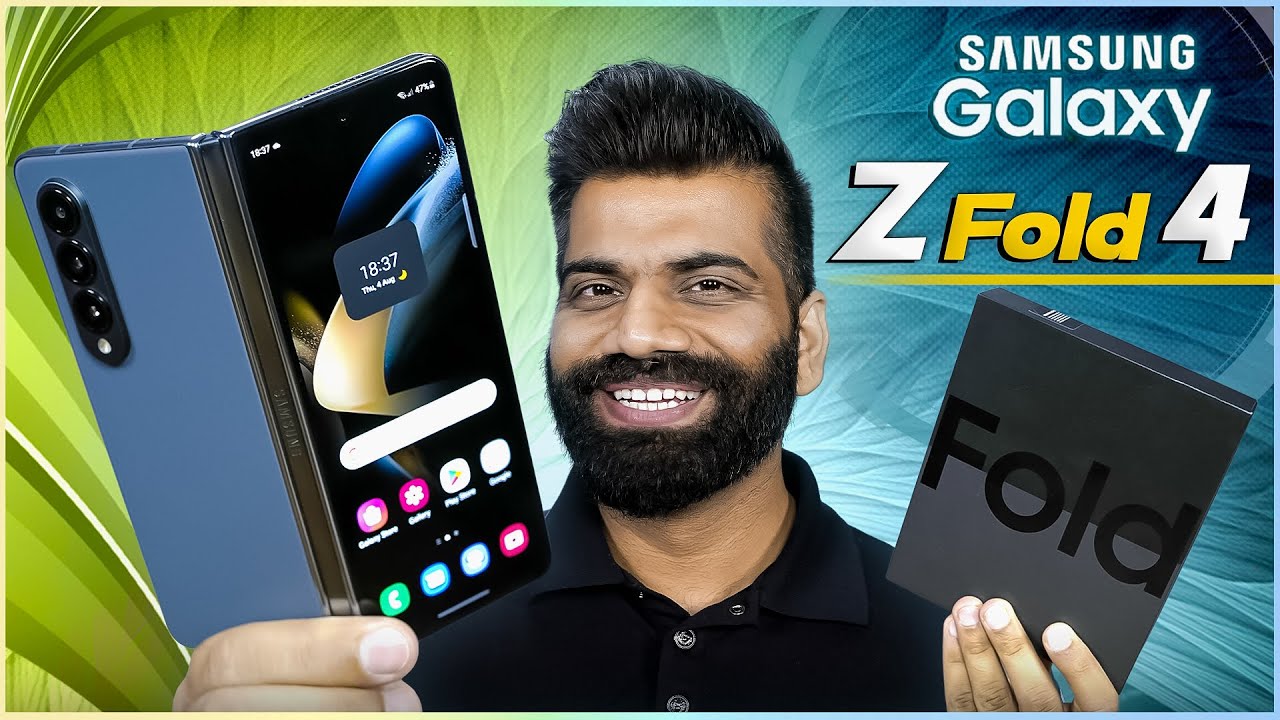 Samsung Galaxy Z Fold 4 Unboxing & First Look, The Toughest Foldable