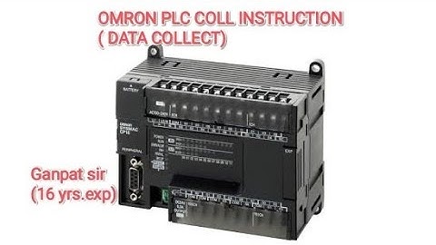 OMRON PLC COLL INSTRUCTION (DATA COLLECT),HOW TO WORK COLL INSTRUCTION IN OMRON PLC