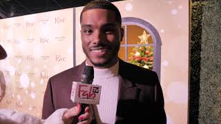 Rome Flynn arrives at the "WITH LOVE" premiere
