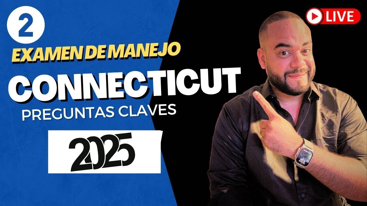 EXAMEN TEORICO DE MANEJO CONNECTICUT 2023 I Aprobarás con estas