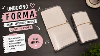 Forma Travel Notebook Unboxing