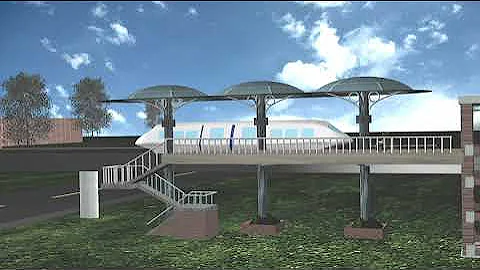 Maglev animation concept