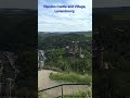 Vianden Castle in Luxembourg: awesome place for hiking.