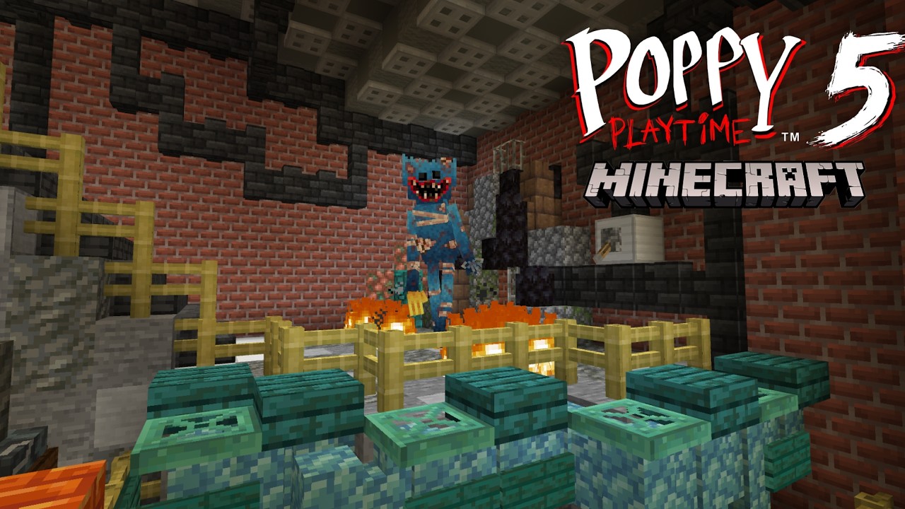Poppy Playtime Chapter 5 (Map Minecraft Bedrock) [BETA] part 1 - YouTube