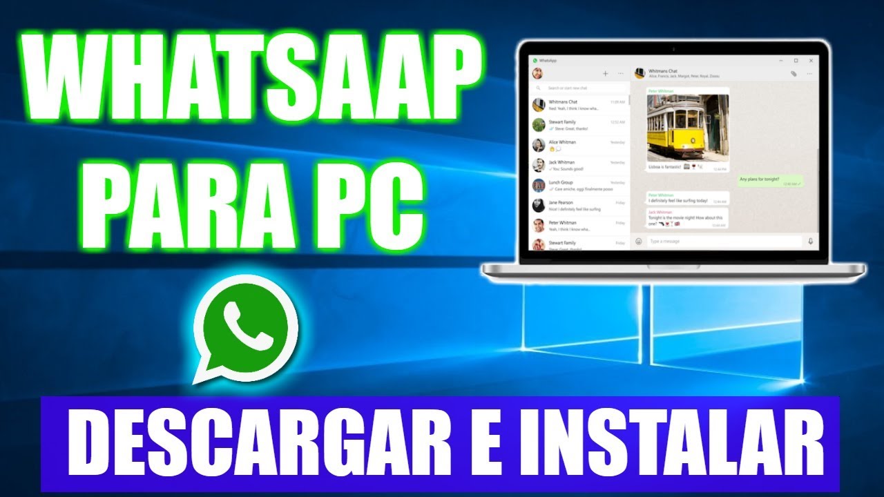 Cómo Descargar e Instalar WhatsApp para PC Windows 10, 8, 7 📌 Sin