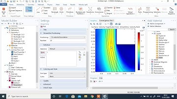 COMSOL 5.1  ||  Fluid flow through a 2D pipe beginner level  ||  Experimenting in COMSOL