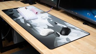 ローポリデザインが光るスピードタイプの大きめマウスパッド Xtrfy GP5 レビュー