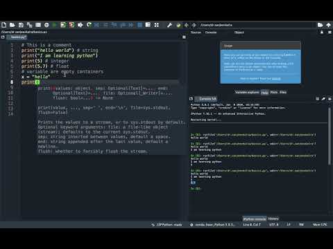 Python programming for beginners. # PART 1