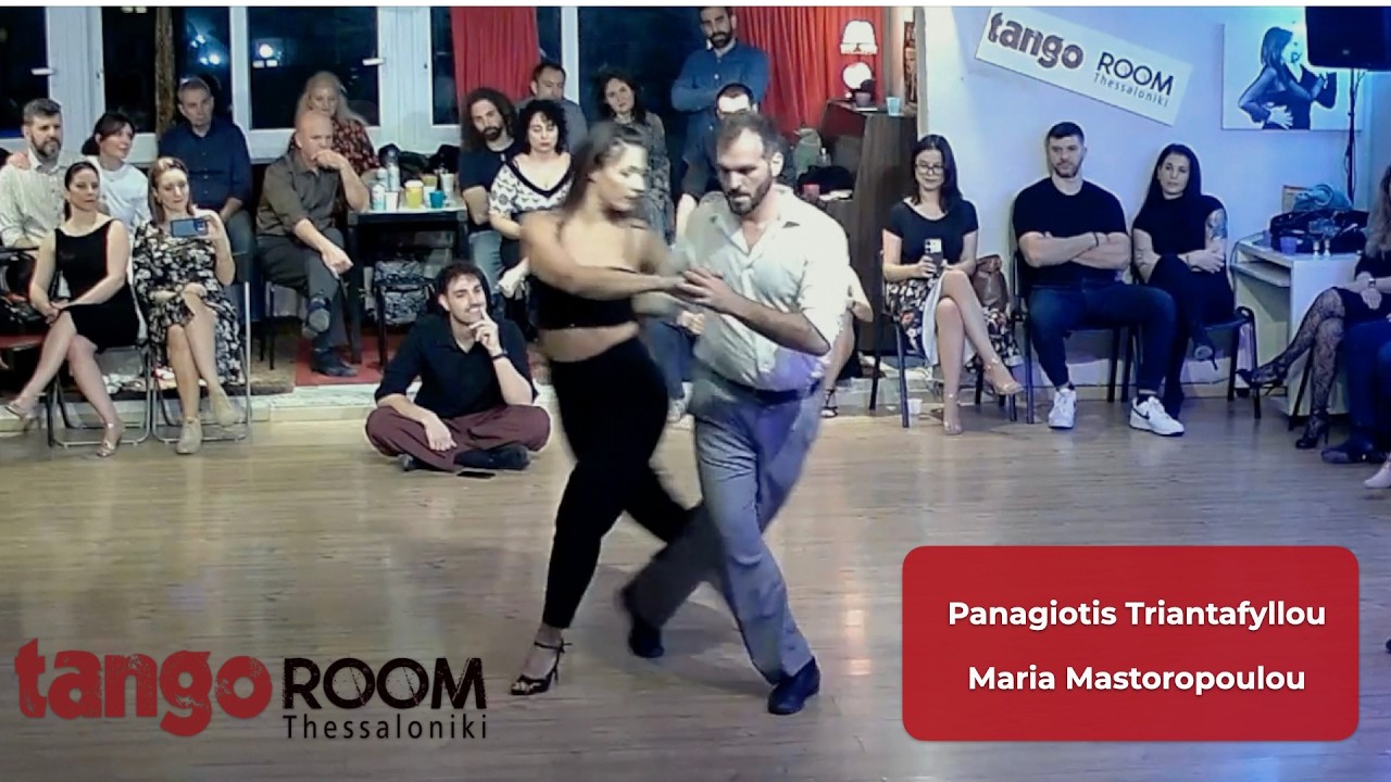 Panagiotis Triantafyllou & Maria Mastoropoulou show #2 at Tango Room Thessaloniki - El Entrerriano