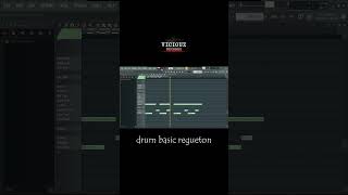 Basic drum reguetón kit created with #flstudio native FPC plugin #drums #flp #tutorial