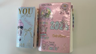 Flip through July 2026 pages Rosey Life A5 FLOW and compact planners