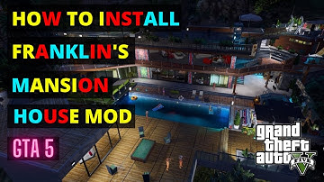 HOW TO INSTALL FRANKLINS MANSION HOUSE MODS /EASY /HINDI /STEP BY STEP/GTA 5 /