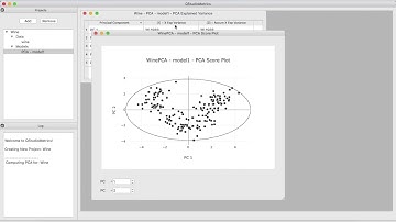 Principal Component Analysis in less than 2 minutes with QStudioMetrics OpenSource Software