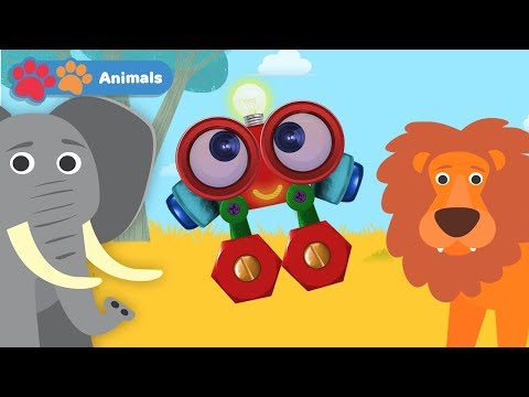 toddlers-learn-animals-with-robi-|-educational-early-learning-videos-for-baby-brain-development