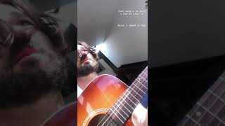 Ryan Eggold cover " the only living boy in new york" by simon and garfunkel