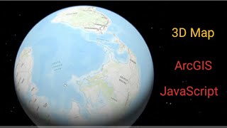 How to create a 3D world Map  || 3D map using ArcGIS JavaScript || GIS || ESRI