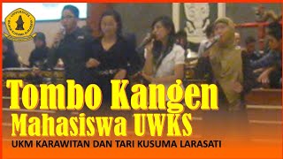 Tombone Kangen, Mahasiswa UWK Surabaya  #tvri  #UWKS #CampursariKoplo