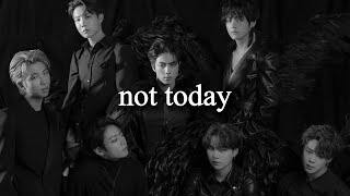 bts - not today // slowed + reverb