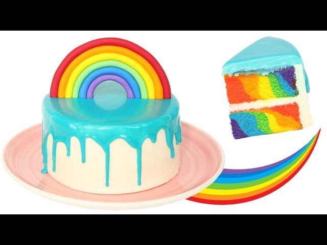 Gâteau arc-en-ciel - Wooloo