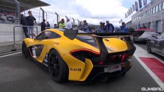 $3 million mclaren p1 gtr exhaust ...