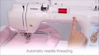 Tutorial Mesin Jahit Sulaman Berkomputer Brother V3 Embroidery Sewing Machine Youtube