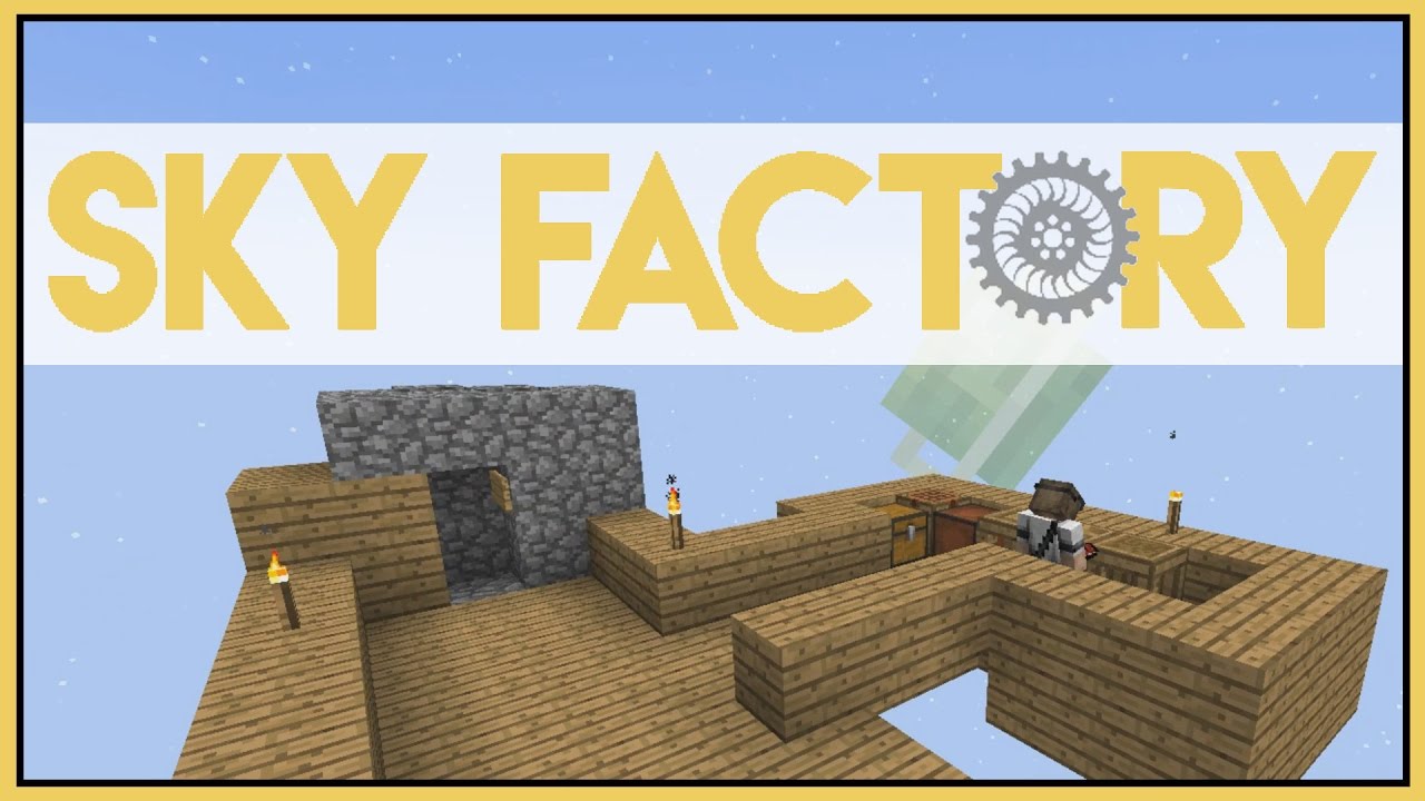 Cobblestone Factory - Minecraft Skyfactory 2.5 - Ep 5 [Let's Play Sky ...