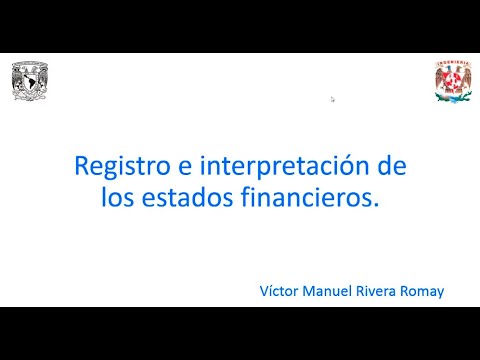 Interpretación de estados financieros 1 de 6
