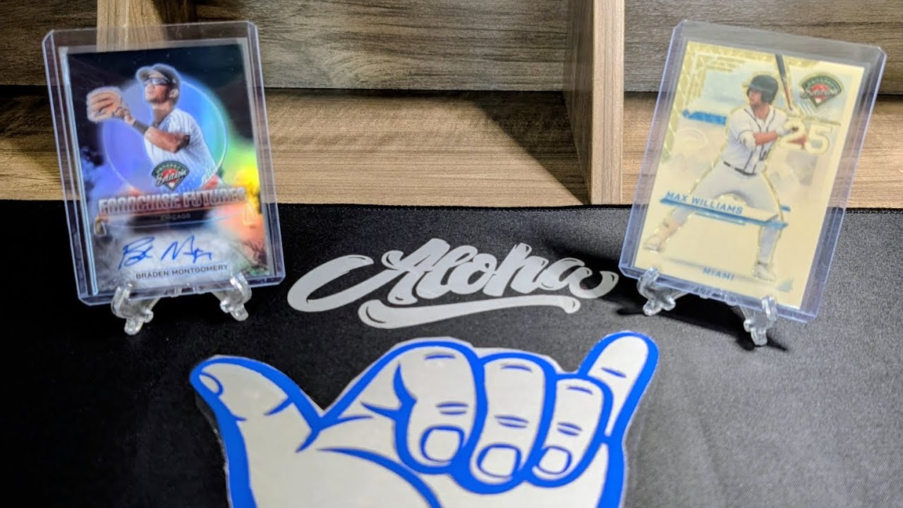 🤯 1/1 GOLD VINYL 2# AUTOS & 1 FRANCHISE FEATURE ON CARD AUTO OF A TOP PROSPECT....BOX#2