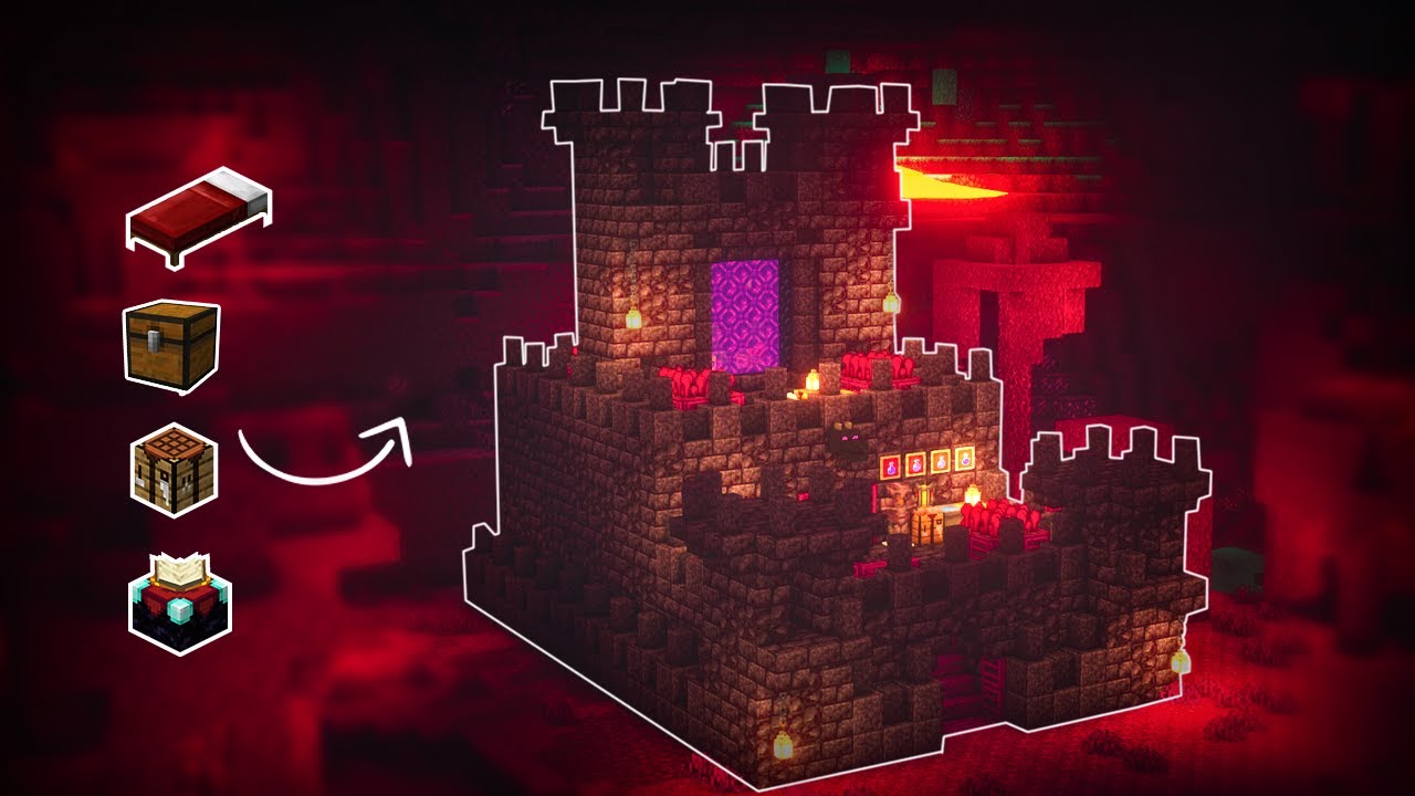 Minecraft Nether Palace