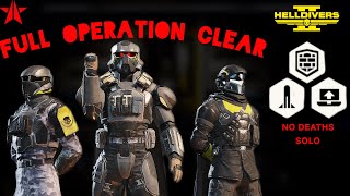 HELLDIVERS 2: DEFENDING CLAORELL WITH MY LIFE (ALL CLEAR NO DEATHS)