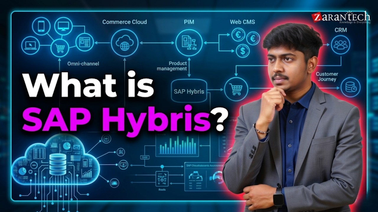 Overview about Hybris in SAP Commerce Cloud | ZaranTech - YouTube