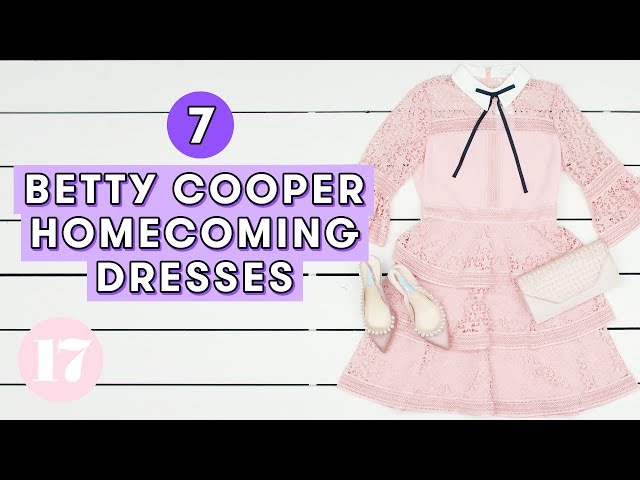 7 Betty Cooper Homecoming Dresses | Style Lab - YouTube 7 Betty Cooper Homecoming Dresses | Style Lab - YouTube