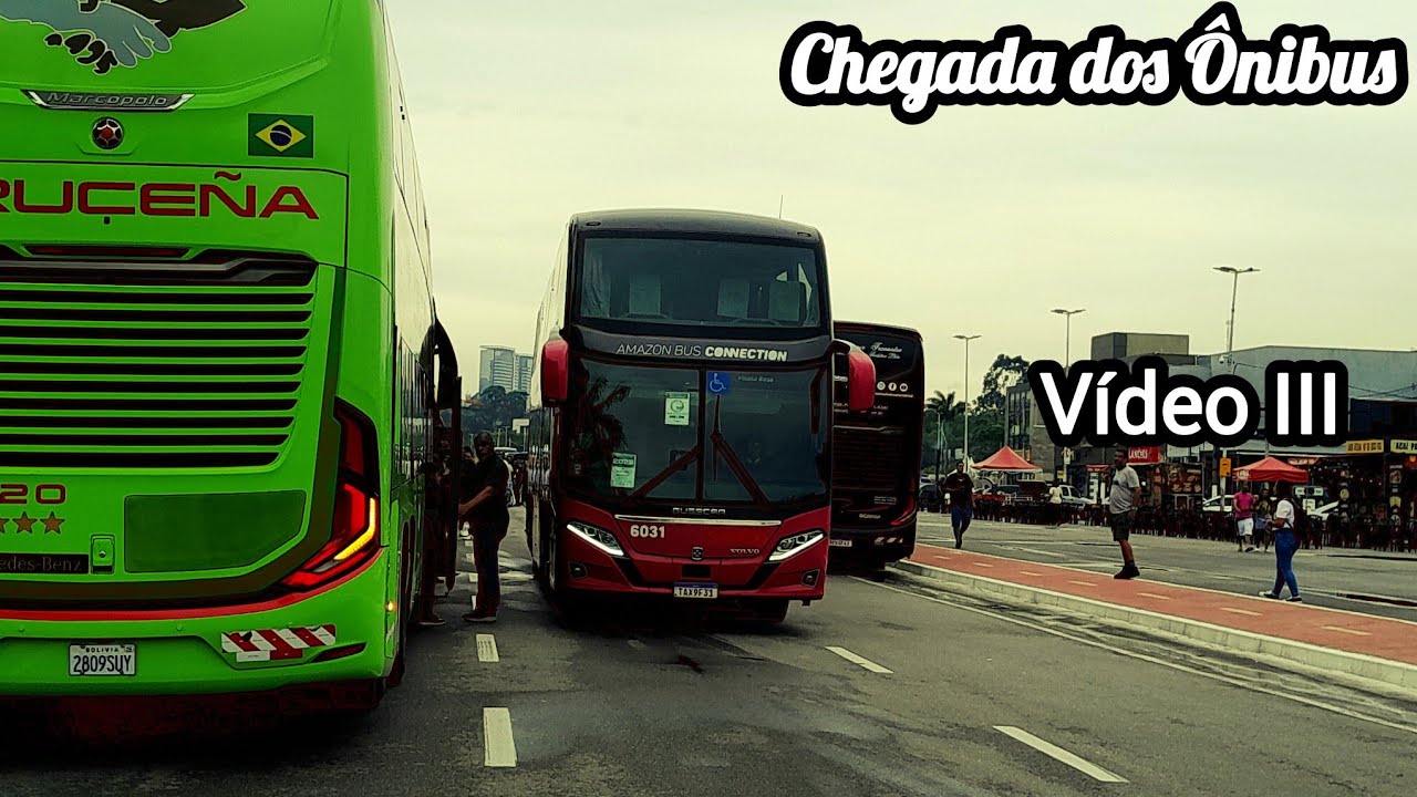 Chegada dos Ônibus na 22° Bus Brasil Fest | Vídeo III