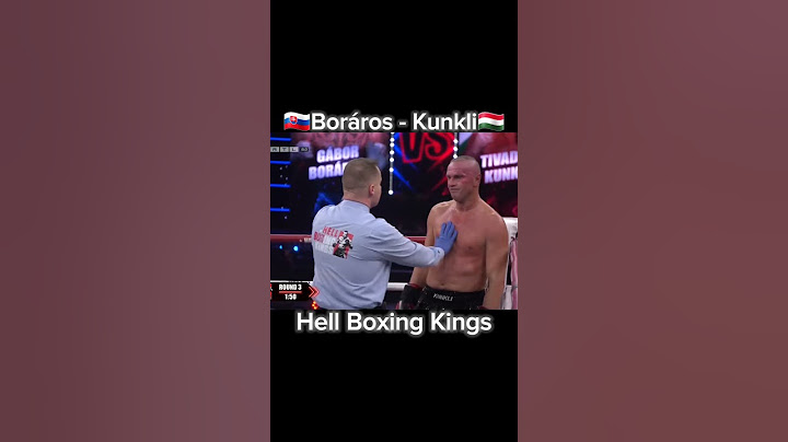 Hetihirmondóban sport hirek Boráros - Kunkli#borarosgabor #kunklitivadar #hellboxingkings #pokol 💪💪