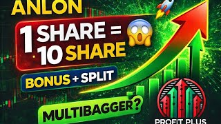 🔥 ANLON Healthcare Bonus + Stock Split Explained | 1 Share बनेगा 10 Share 😱