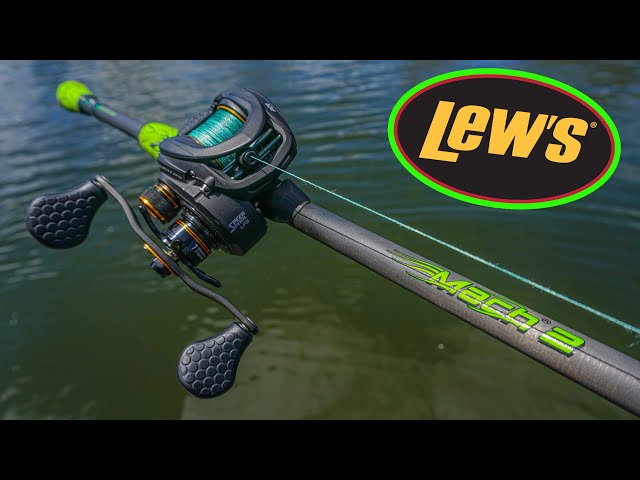 NEW Lews Mach 2 BaitCasting ROD - BEST Jig Fishing Rod 