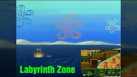 Sonic Stages Portrayed By Spongebob