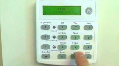 Changing the Time and Date on your Interlogix Concord 4 Security System