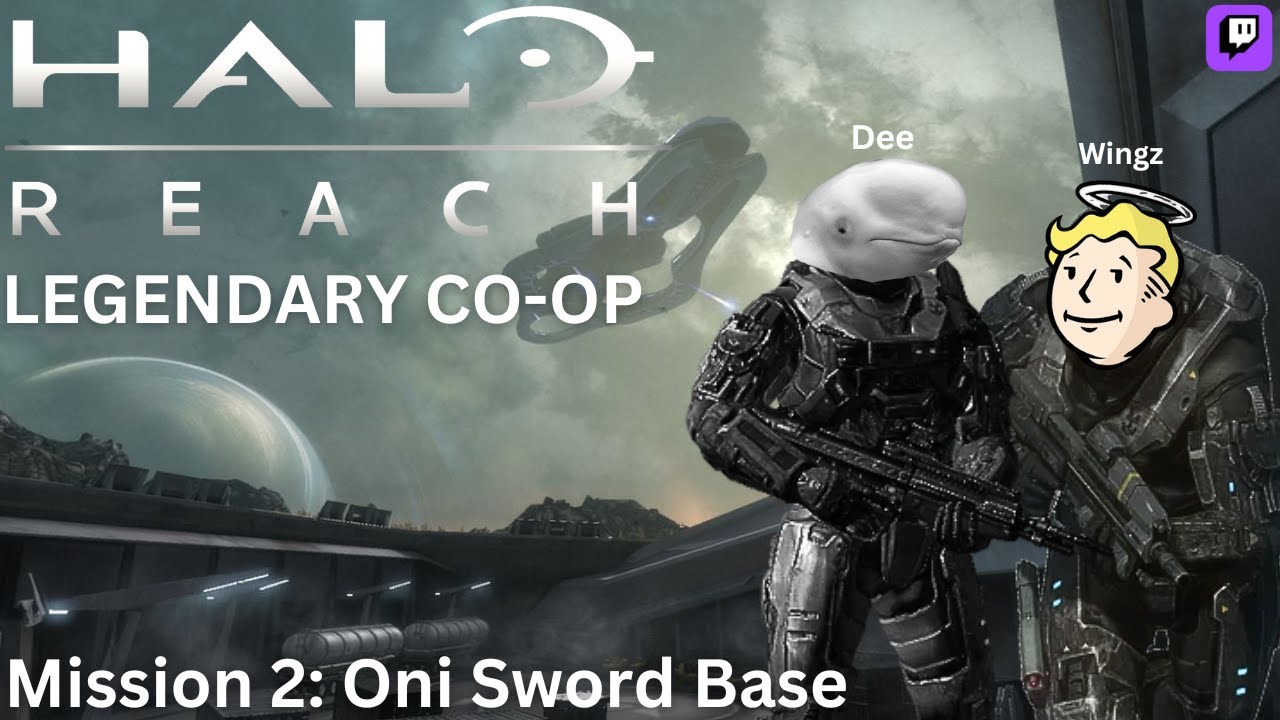 HALO REACH CO-OP LEGENDARY - MISSION 2: Oni Sword Base - YouTube