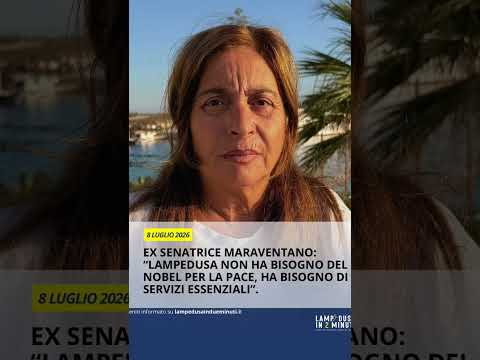 Video A Lampedusa il Nobel per la pace torna ciclicamente come un ritornello