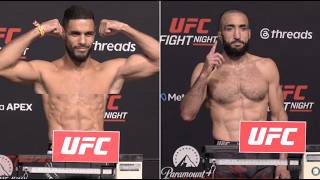 UFC Vegas 118 Official Weigh Ins: Muhammad vs Bonfim