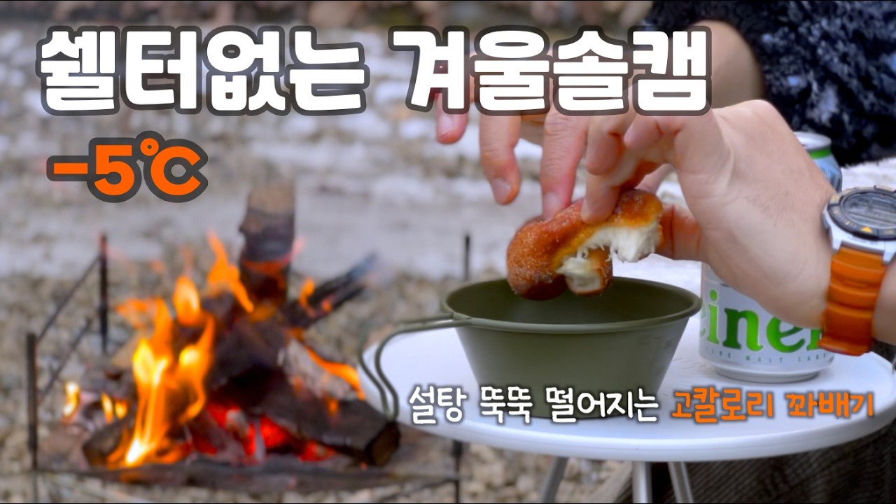 쉘터 x 등유난로 x | 미니멀 겨울캠핑 | 고양이 좋아하면 들어오세요 | 캠지기 모현