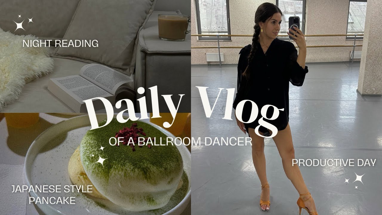 6 AM PRODUCTIVE DAY!! | BALLROOM DANCE PRACTICE | SELF CARE | Katya Novikova